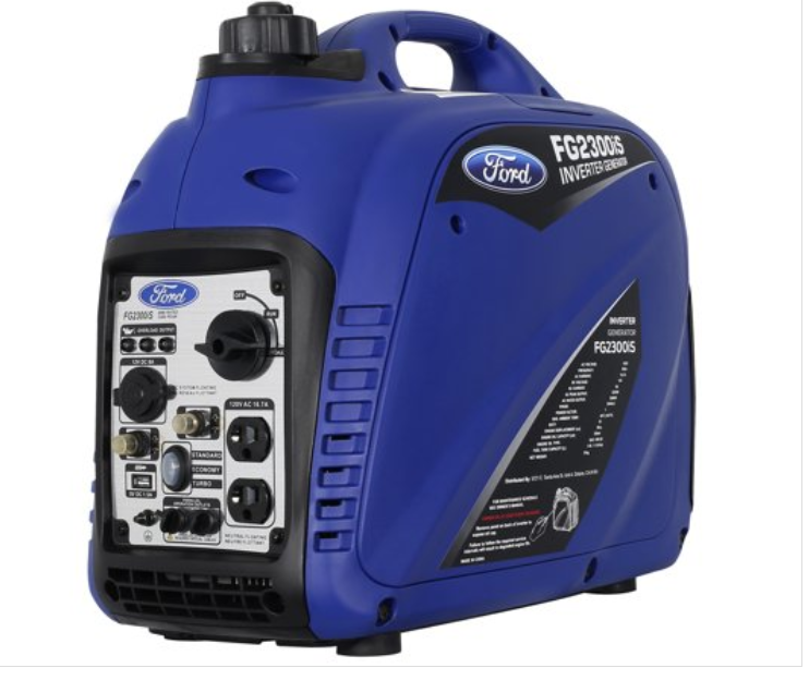 Ford Gas-Powered 2500W Peak Petrol Inverter Generator-0