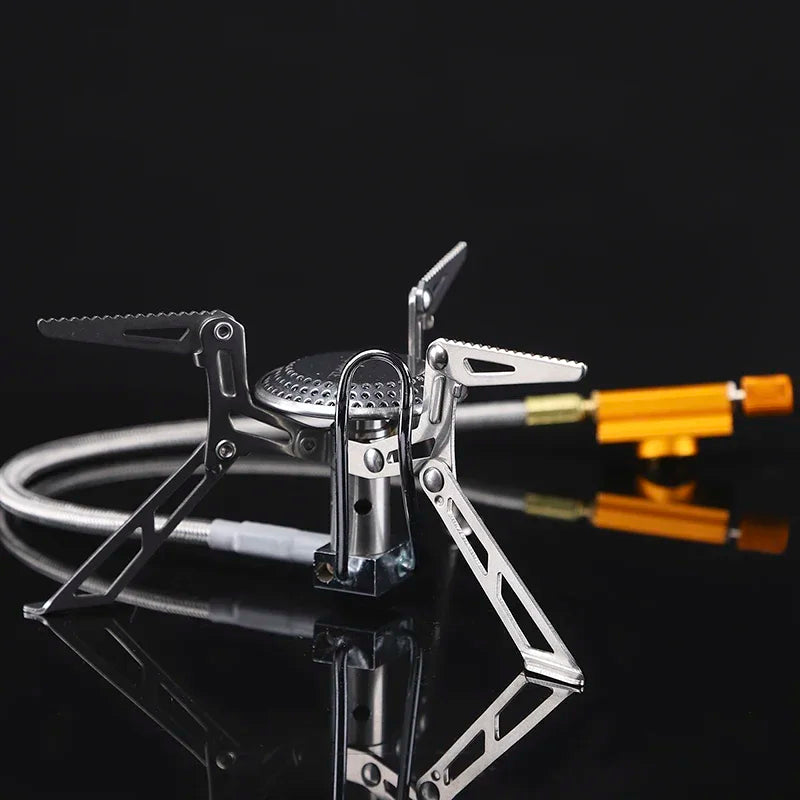 2990W Split Gas Stove Silver-2