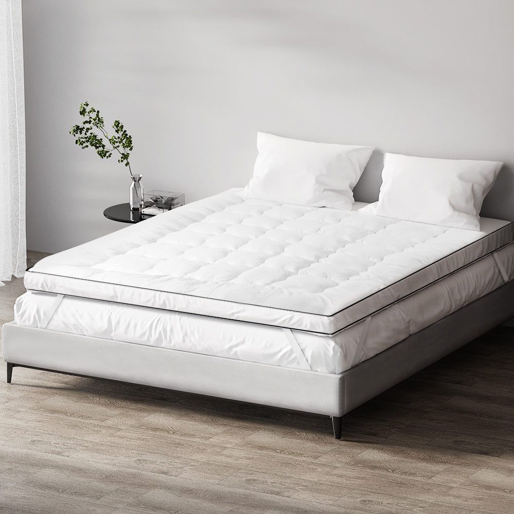 NNEDSZ Giselle Bedding Mattress Topper Pillowtop - King-0
