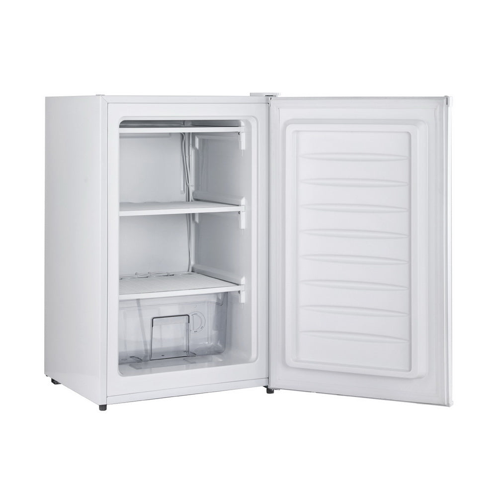 NNEDSZ Devanti 81L Upright Freezer Fridge White-2