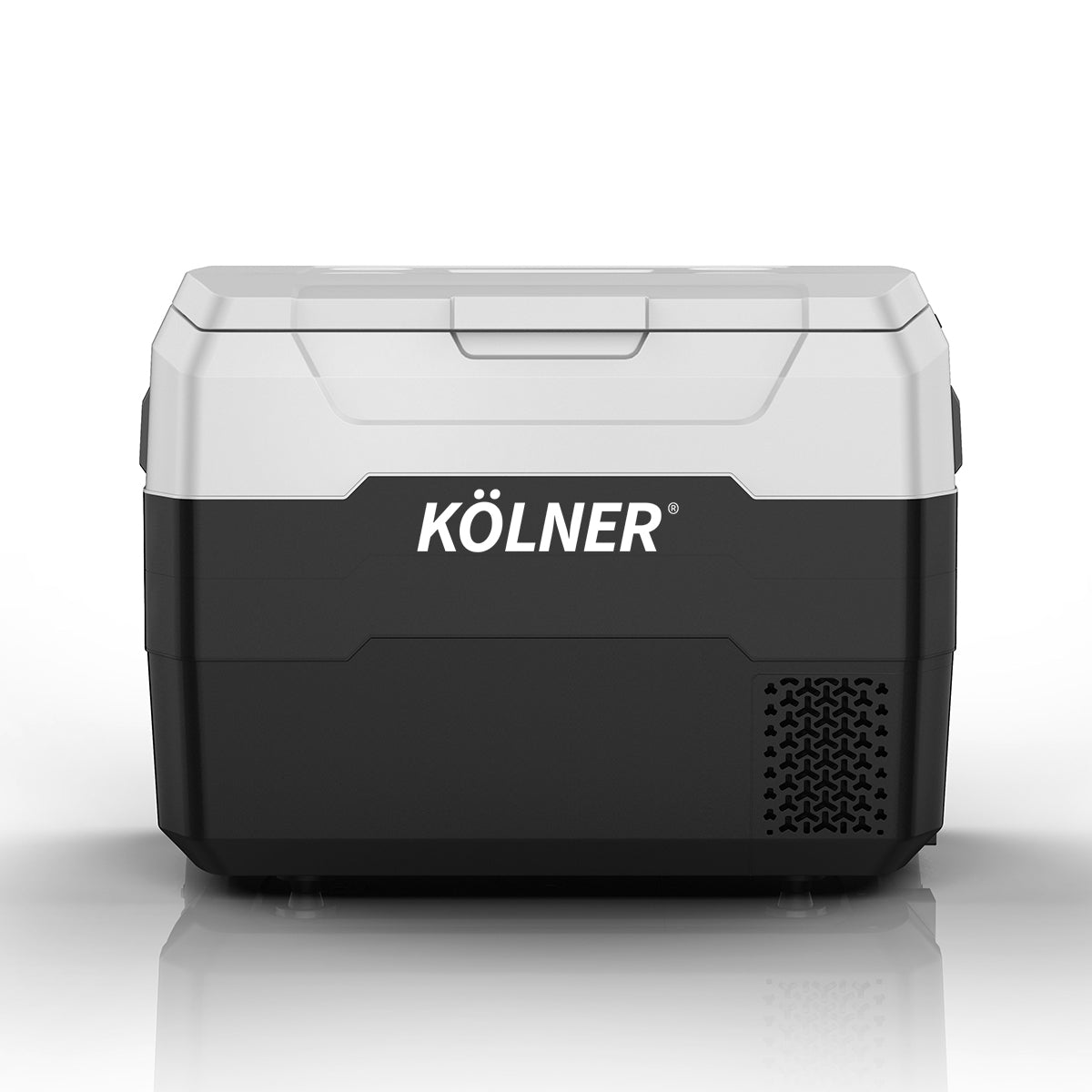 NNEDSZ Kolner 40l Fridge Freezer Cooler 12/24/240v Camping Portable Esky Refrigerator - Black-1