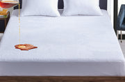 NNEDSZ coral fleece waterproof fitted mattress protector single-0
