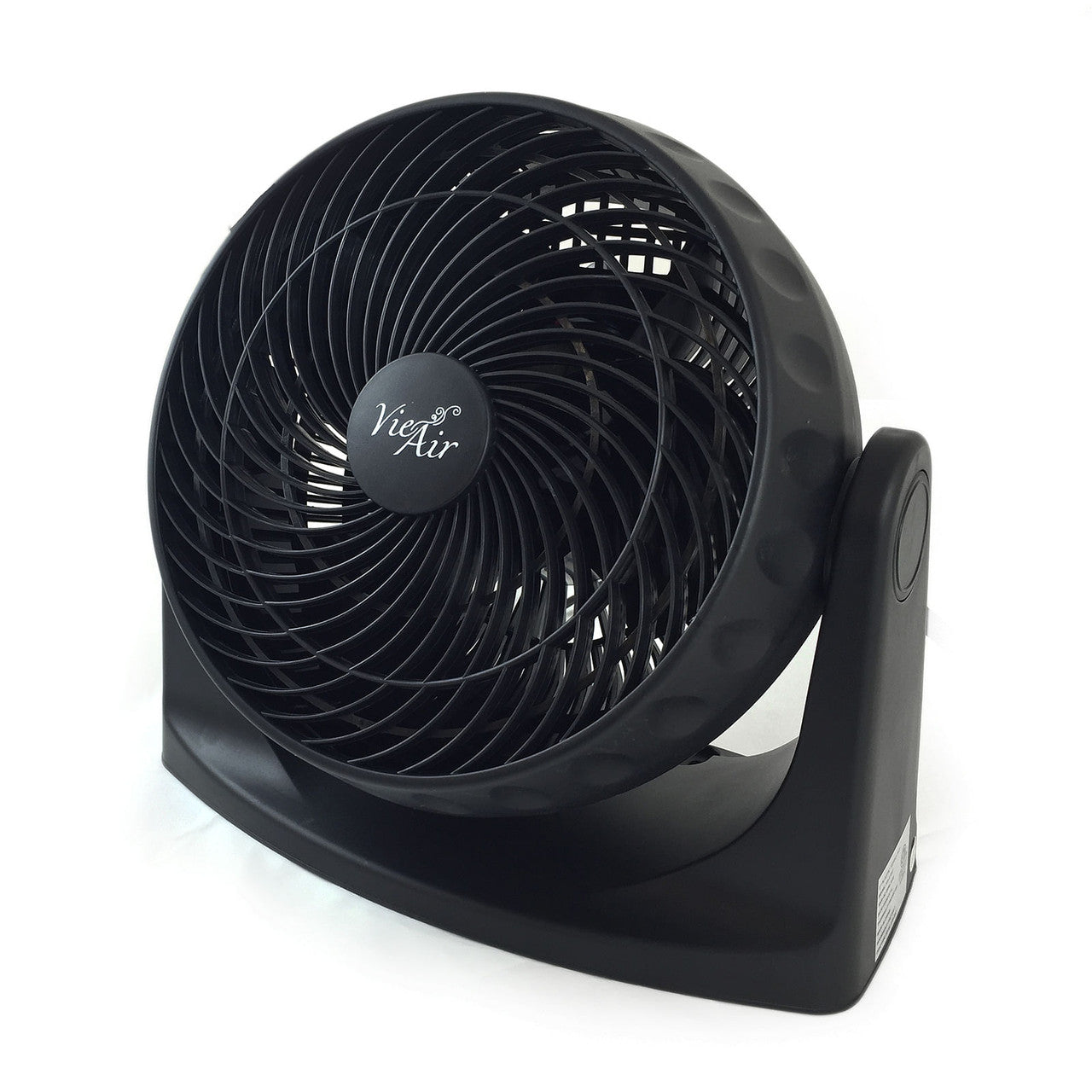 Vie Air 8 Inch High Velocity Wall Mountable Turbo Desk and Floor Fan-0