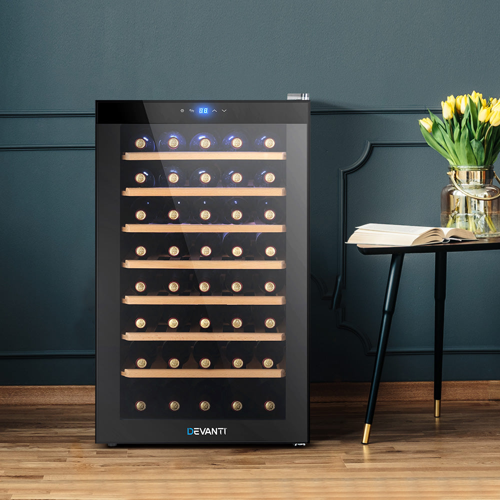 NNEDSZ Devanti Wine Fridge Cooler 51 Bottles-0