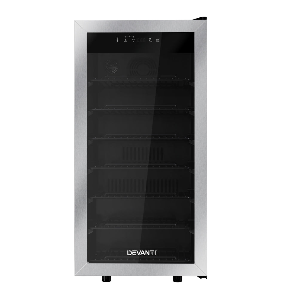 NNEDSZ Devanti Wine Fridge Cooler 42 Bottles-2