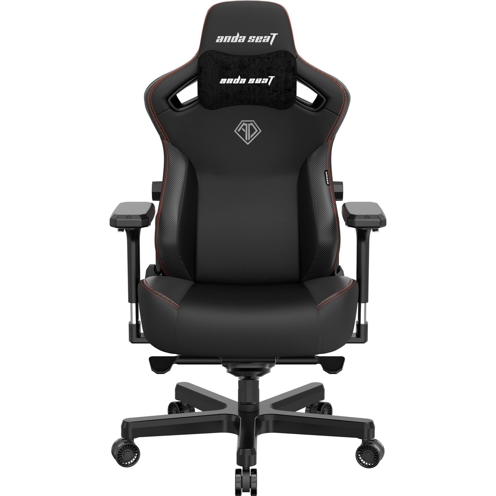 Anda Seat Kaiser Series 3 Premium Gaming Chair - L Black (AD12YDC-L-01-B-PV/C)-0