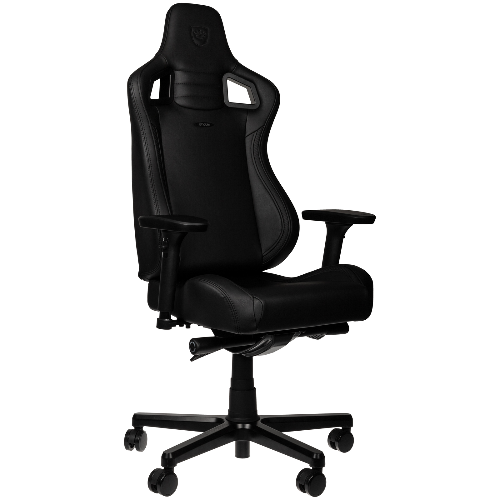 ŽIDLE NOBLECHAIRS EPIC COMPACT BLACK / CARBON (NBL-ECC-PU-BLA)-0
