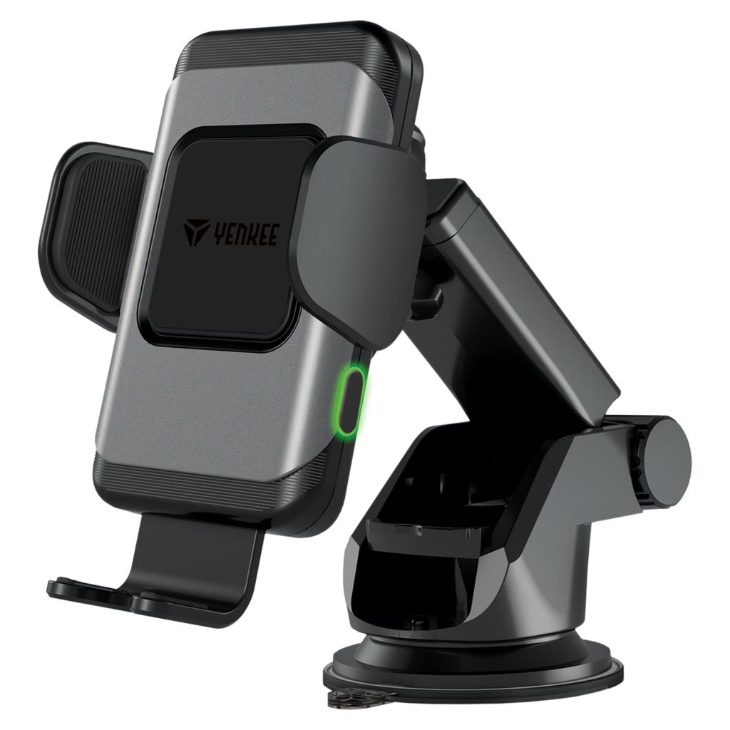 Автоматично зарядно за безжично зареждане Yenkee YSM 610, Стойка за кола (YSM 610)-0