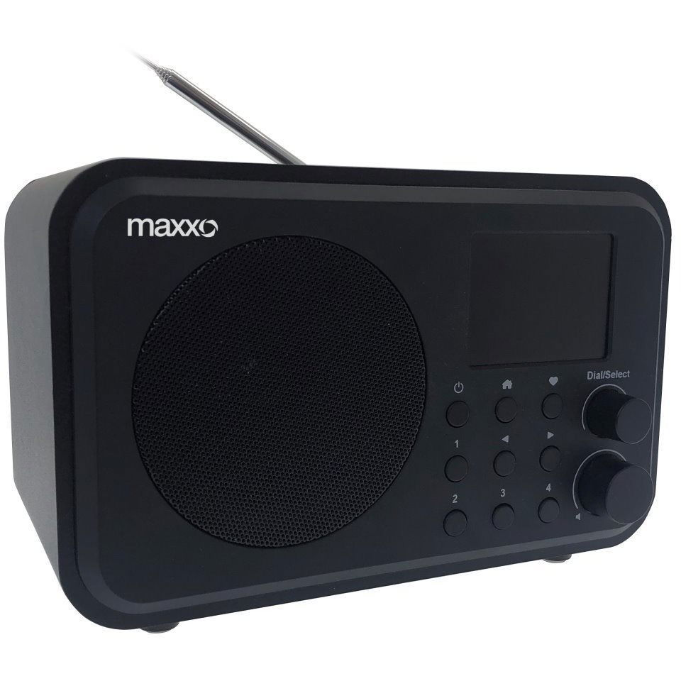 Rádio batérie DAB+, FM, internetové Maxxo DT02 (8595235808290)-0