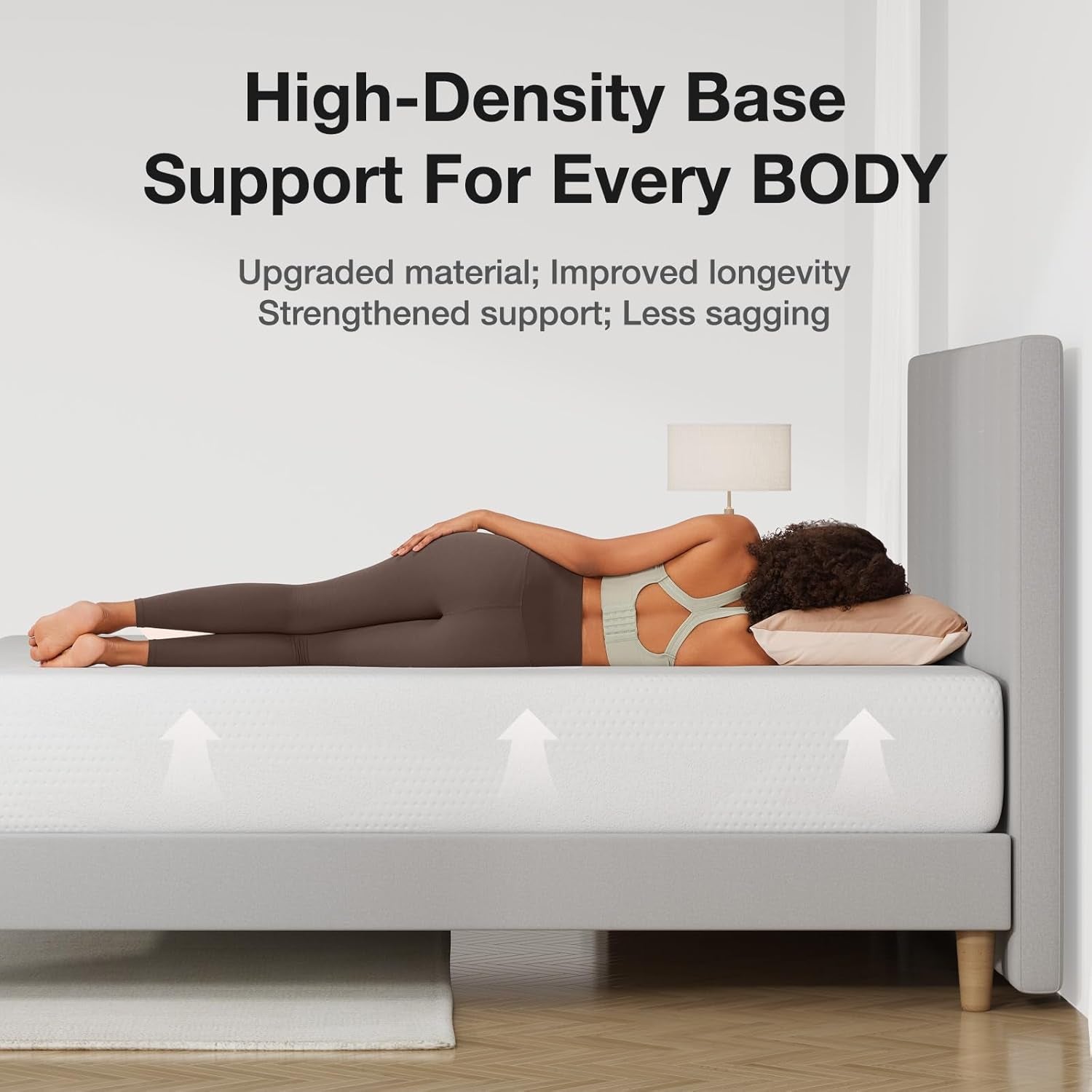 Queen NanoGel Memory Foam Mattress Cooling Technology-3