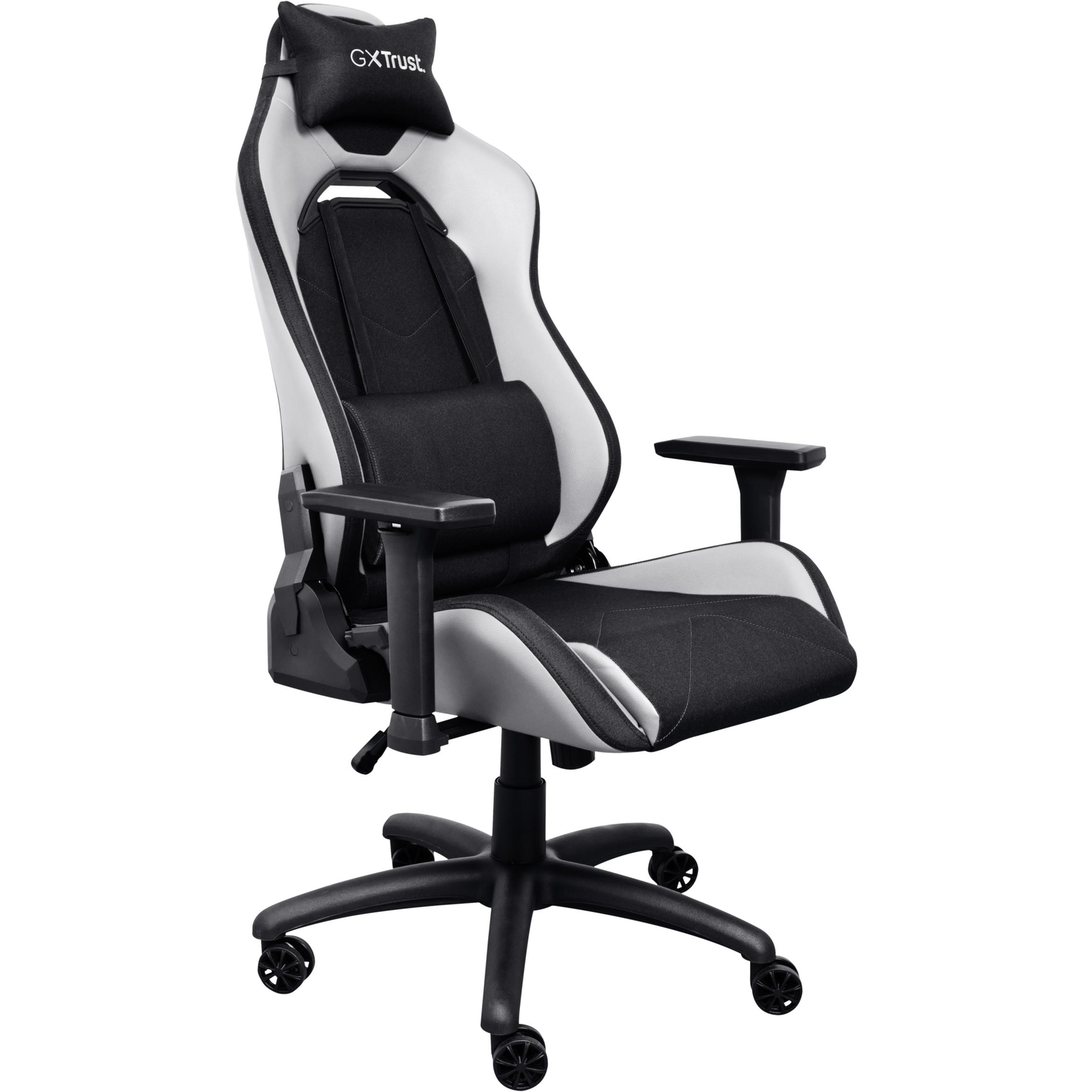 Trust GXT 714 RUYA Scaun gaming universal Negru, Alb (25065)-0