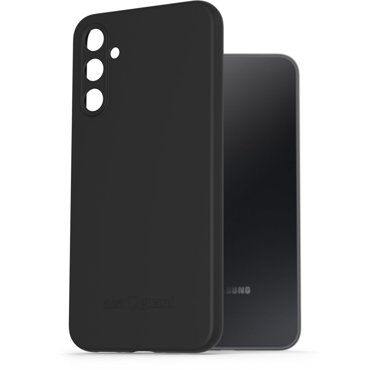 AlzaGuard Matte Samsung Galaxy A34 5G fekete TPU tok (AGD-PCT303B)-0