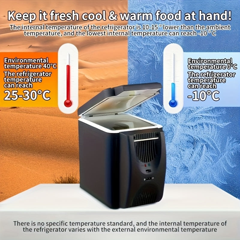 NNETM Car Fridge Mini Freezer Cooler-2