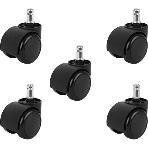 5 db-os fekete irodaszékhez görgős lábak (5900779934368)-0