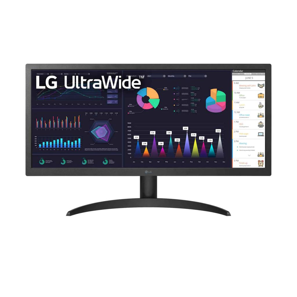LG 26WQ500-B počítačový monitor 65,3 cm (25.7") 2560 x 1080 px 4K Ultra HD LCD Černá (26WQ500-B)-0