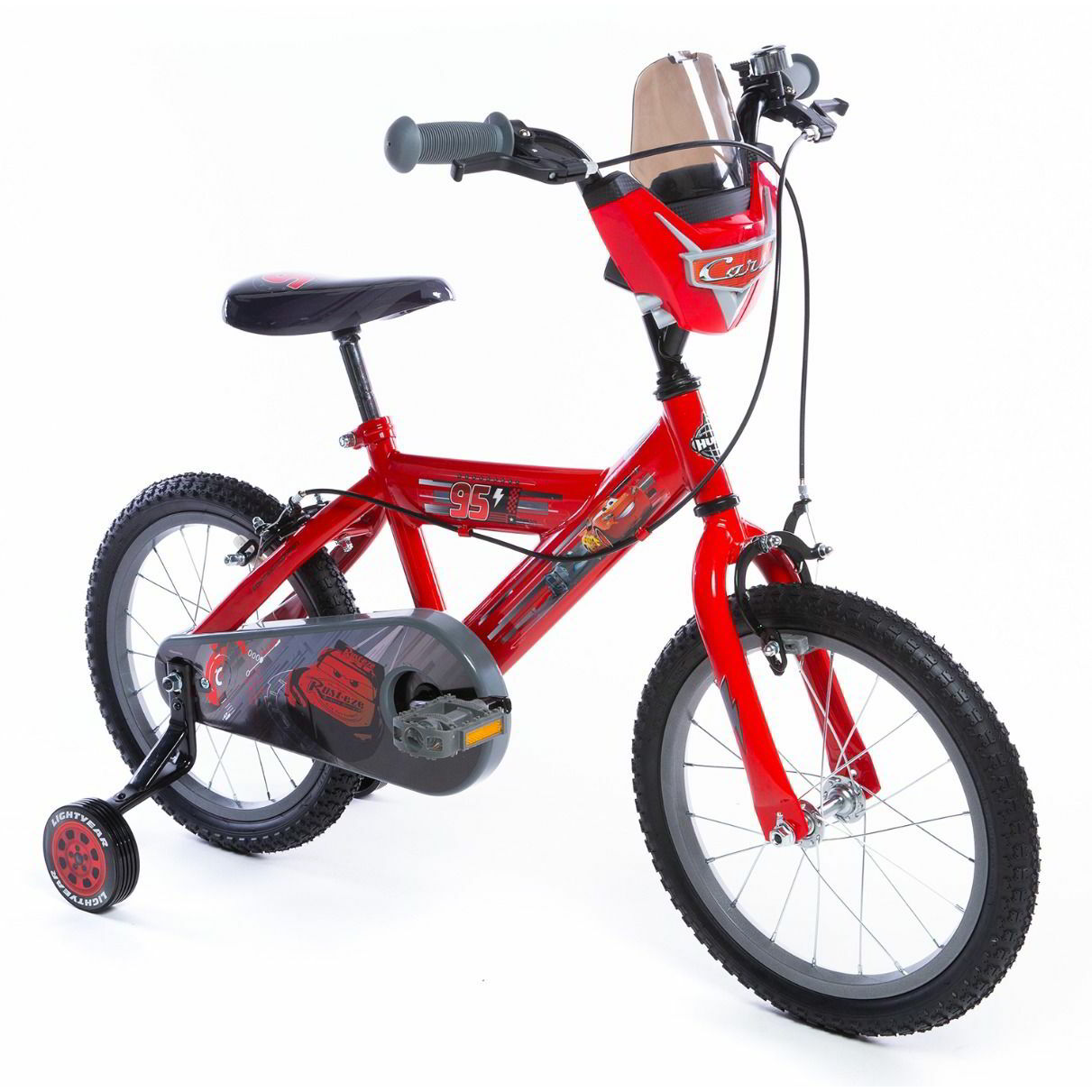 Bicicleta pentru copii 16" Huffy Disney Cars (21781W)-0