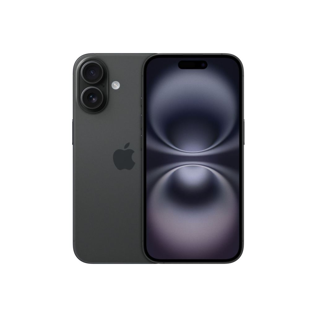 Смартфон Apple iPhone 16, 128GB, 5G, Black (MYE73)-0