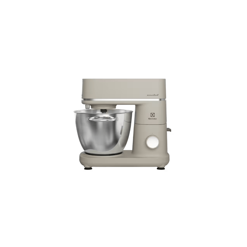 Robot de bucatarie Electrolux E6KM1-4PPT, 1200 W, corp full metal, 10 viteze + Pulse, 2 x bol inox (6 litri + 4 litri), lumina LED pentru bol, capac PerfectRiseLid™ pentru dospire aluat, platinum pearl (E6KM1-4PPT)-0