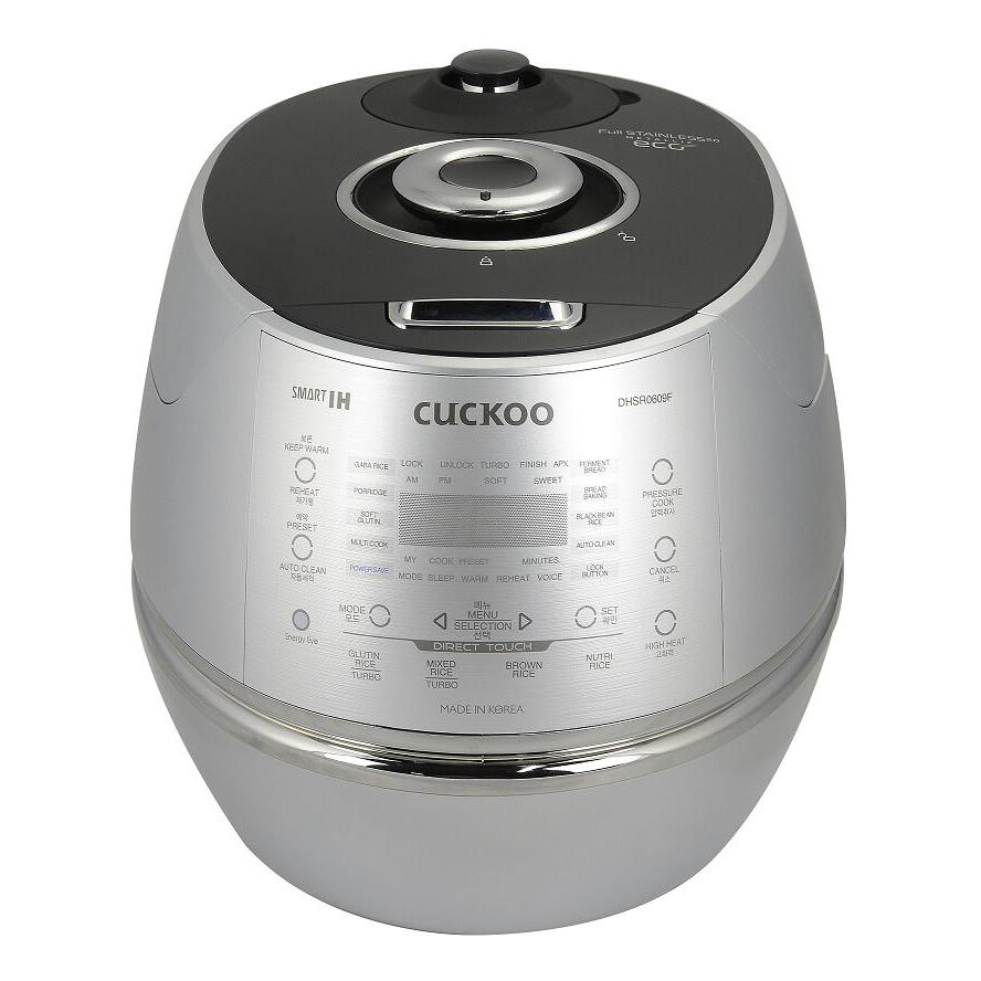 Cuckoo CUCKOO rice cooker CRP-DHsilver0609F silver / black - 1.08 l 1090 watt (CRP-DHSR0609F)-0