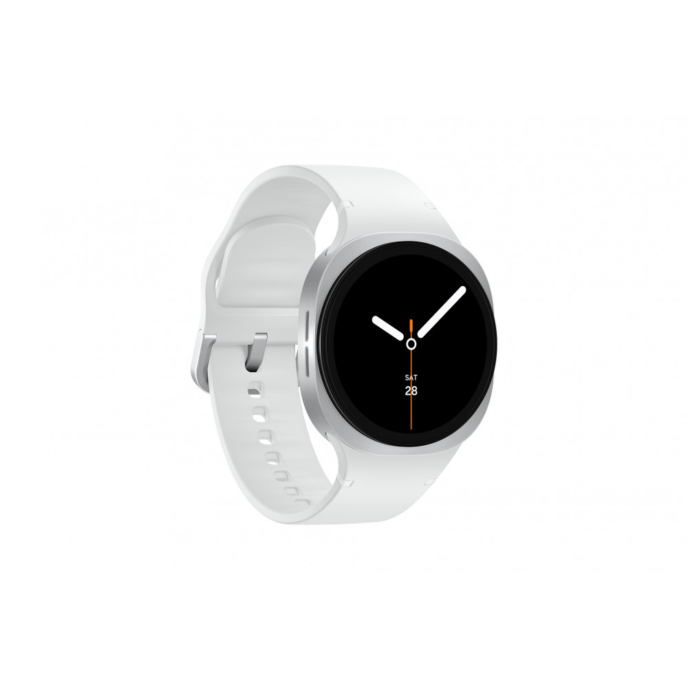 Samsung Galaxy Watch 8 3,81 см (1.5") AMOLED 44 мм Цифров 480 x 480 пиксела Тъчскрийн Сребърен Wi-Fi GPS (сателитен) (OSAM-SM-L330NZS)-0