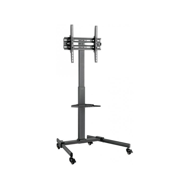 Стойка за телевизор, LogiLink, стомана/пластмаса, максимално тегло 32 кг, фиксирана, черна (BP0121)-0