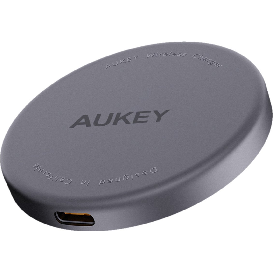 Magnetic Wireless Charger MagFusion Aukey LC-MC10, 15W Qi2 (black) (LC-MC10)-0
