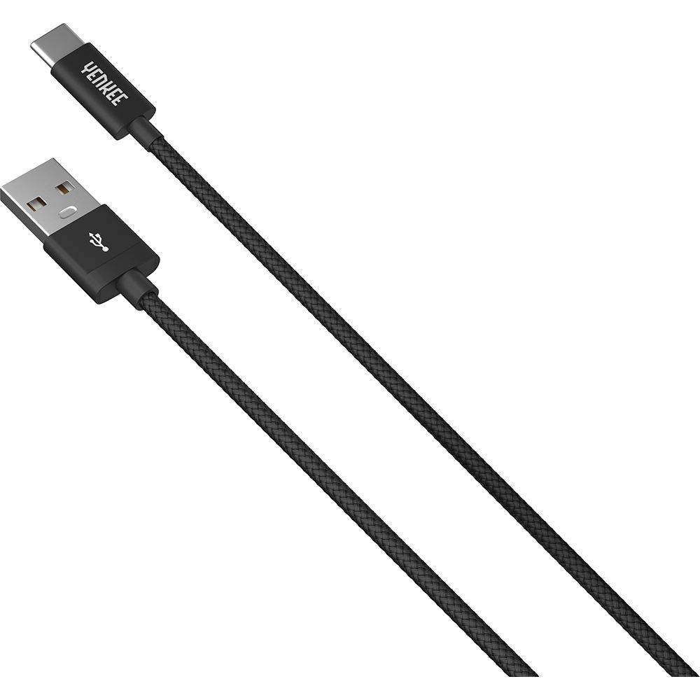 Cablu date/incarcare, Yenkee, USB Type-C /USB 2.0, 1 m, Negru (YCU 301 BK)-0