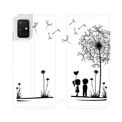 Flip case for mobile phone Samsung Galaxy A51 - MH16P Pair with dandelion (5903516122837)-0