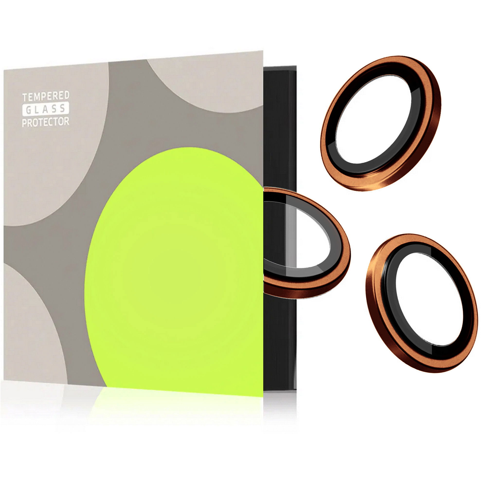 Tempered Glass Protector for iPhone 17 Pro / 17 Pro Max, orange (Case Friendly) (TGL-IP17P-5)-0