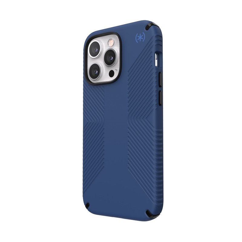Протектор Speck за iPhone 13 Pro Presidio2 Grip, Blue/Black/Storm Blue (141712-9128)-0