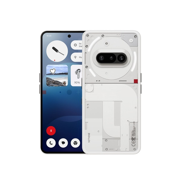 Telefon mobil Nothing Phone (3a), 128GB, 8GB RAM, 5G, White (NOTHING-P3A-8128-WH)-0