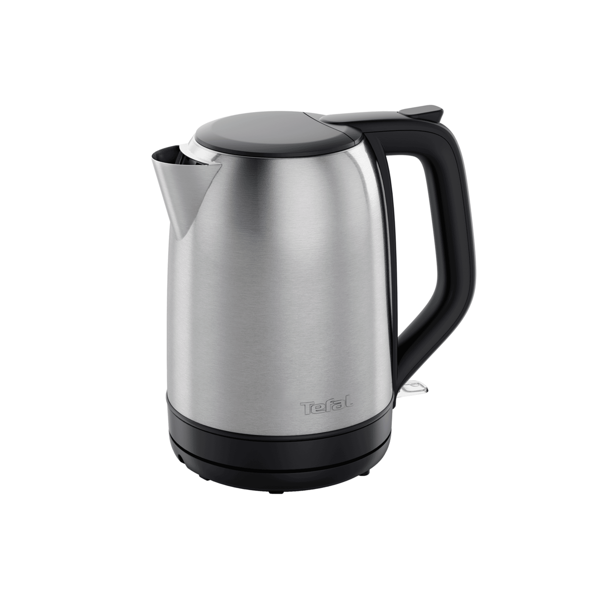 Tefal Subito KO5S0DE0 електрическа кана 1,7 Д 2400 W Черен, Неръждаема стомана (KO5S0DE0)-0