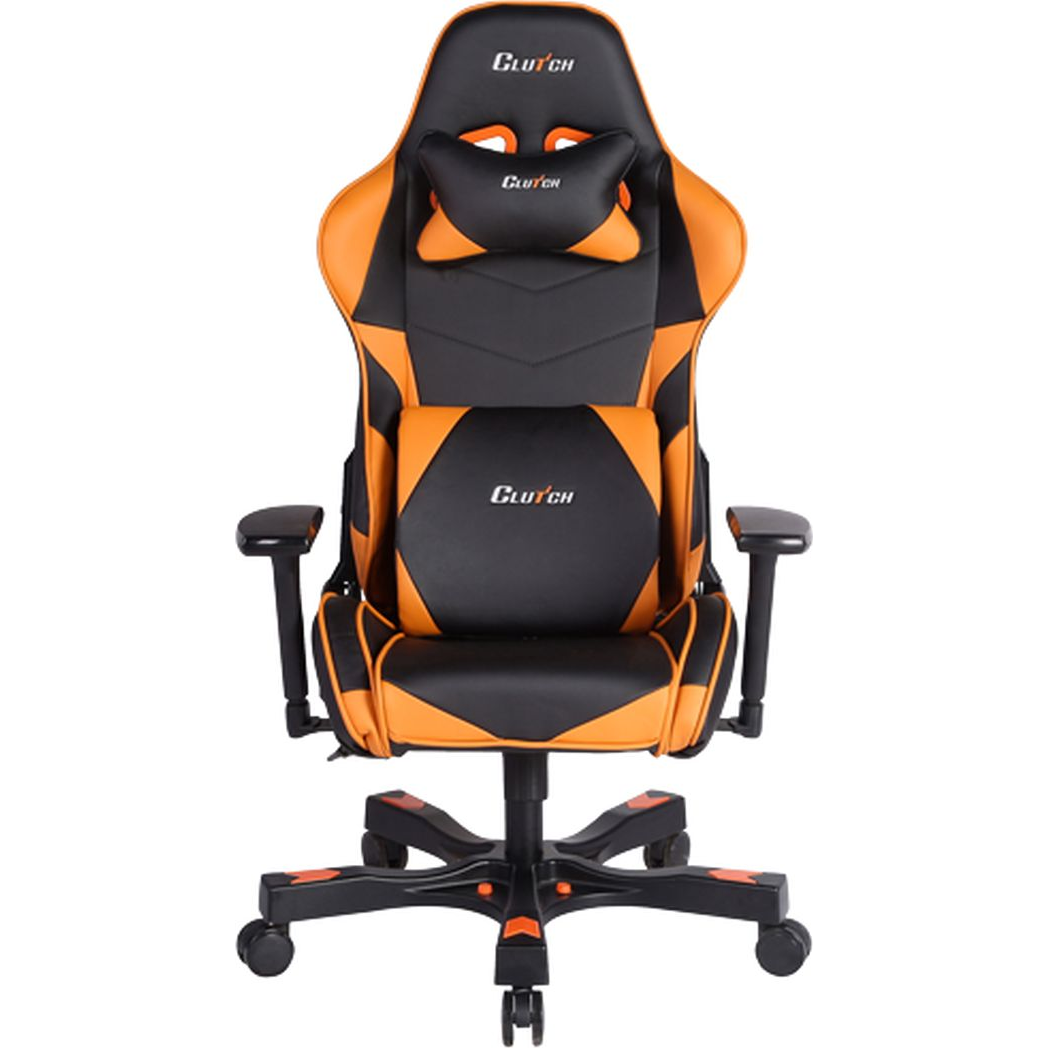 Fotel Clutch Chairz Crank Series Charlie pomarańczowy (CKC11BO) (CKC11BO)-0