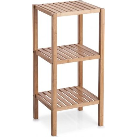Zeller Bambusowy regał z 3 półkami, 33x37x80cm (13574)-0