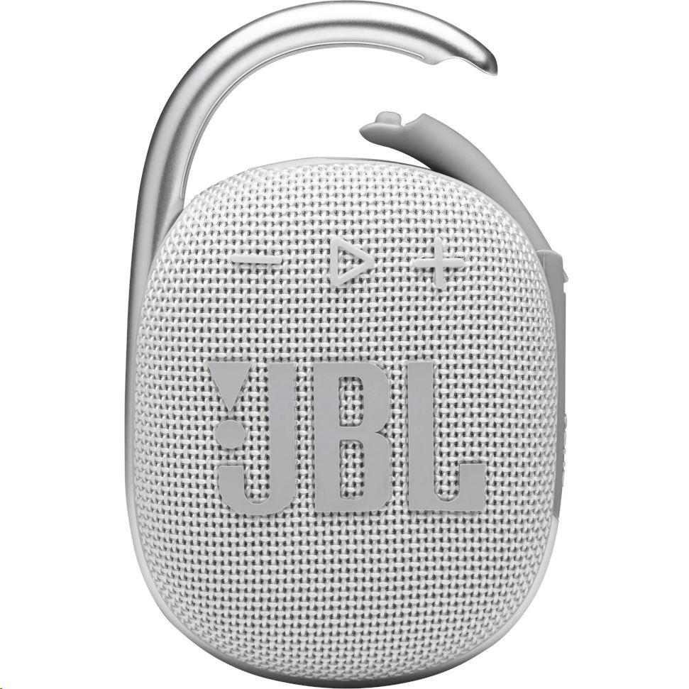 Boxa portabila JBL Clip 4, Bluetooth, IP67, 10H, Alb (JBLCLIP4WHT)-0