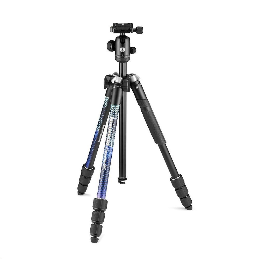 Статив Manfrotto MKELMII4BL-BH Element MII със сферична глава син (MKELMII4BL-BH) (MKELMII4BL-BH)-0