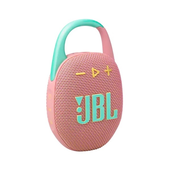 Boxa portabila JBL Clip 5, IP67, Bluetooth, Auracast, Roz (JBLCLIP5PINK)-0