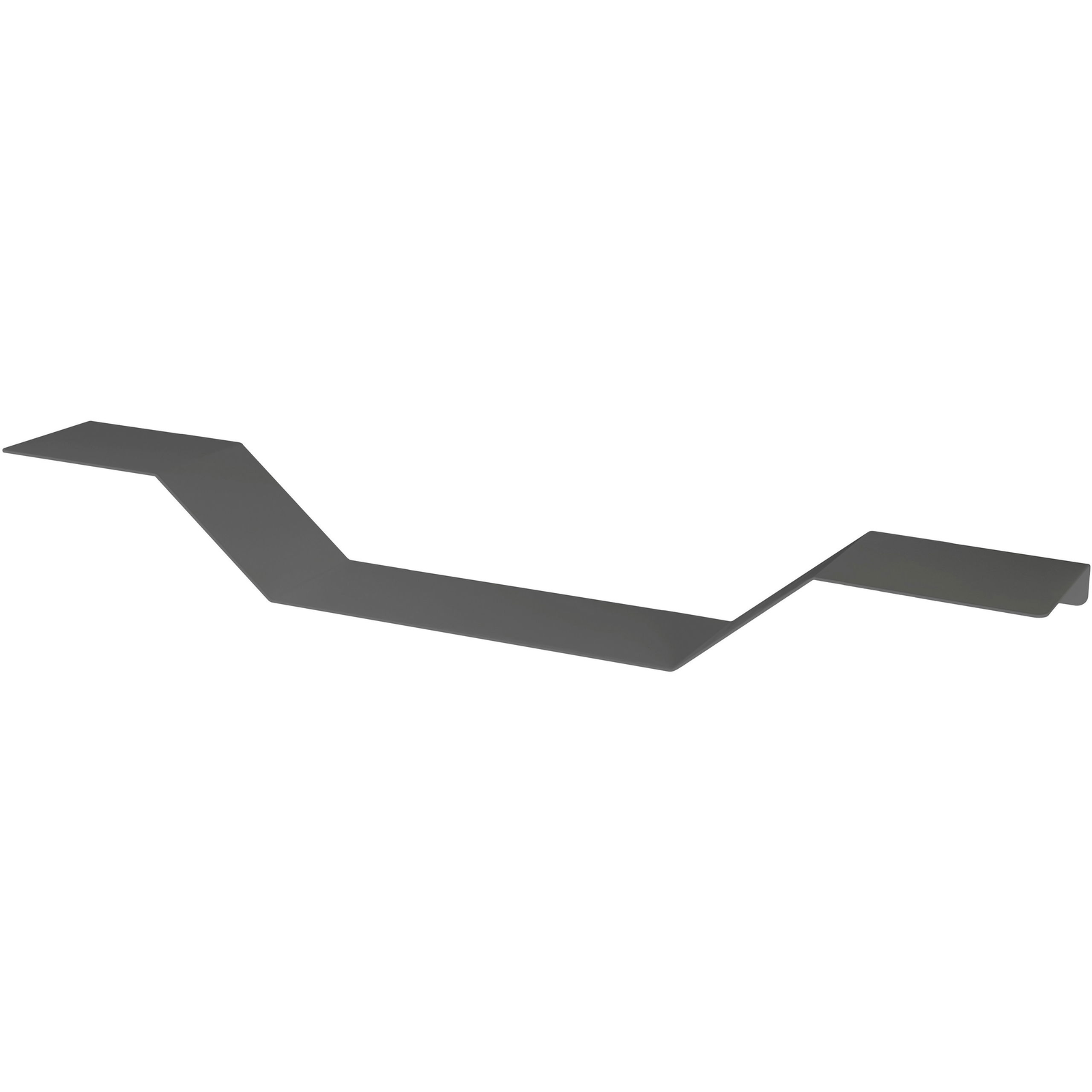 Proxa fali polc PL029-G, 112 × 12 × 15 cm, szürke (PL029-G)-0