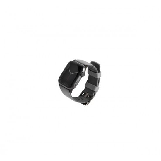 UNIQ remienok Linus Apple Watch 4/5/6/7/8/SE/S (UNIQ-45MM-LINUSGRY)-0