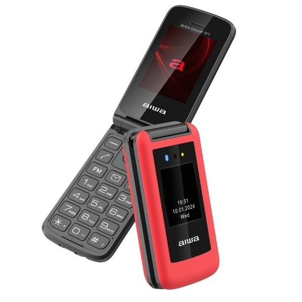 Aiwa FP-30-2G/RD 2,4" DualSIM piros mobiltelefon (FP-30-2G/RD)-0