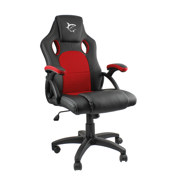 White Shark KINGS THRONE gamer szék fekete/piros (KINGS THRONE)-0
