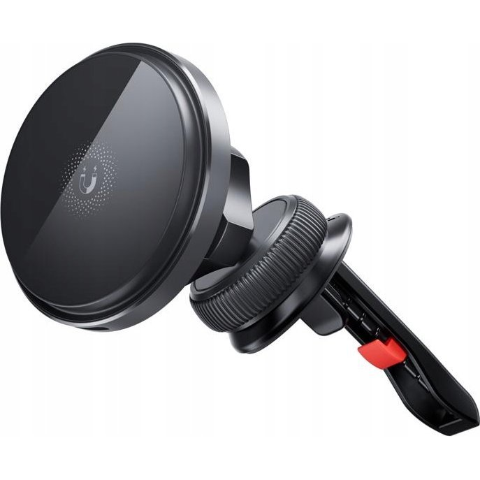 XO XO phone car mount + wireless charger 15W CX015, black (CX015)-0