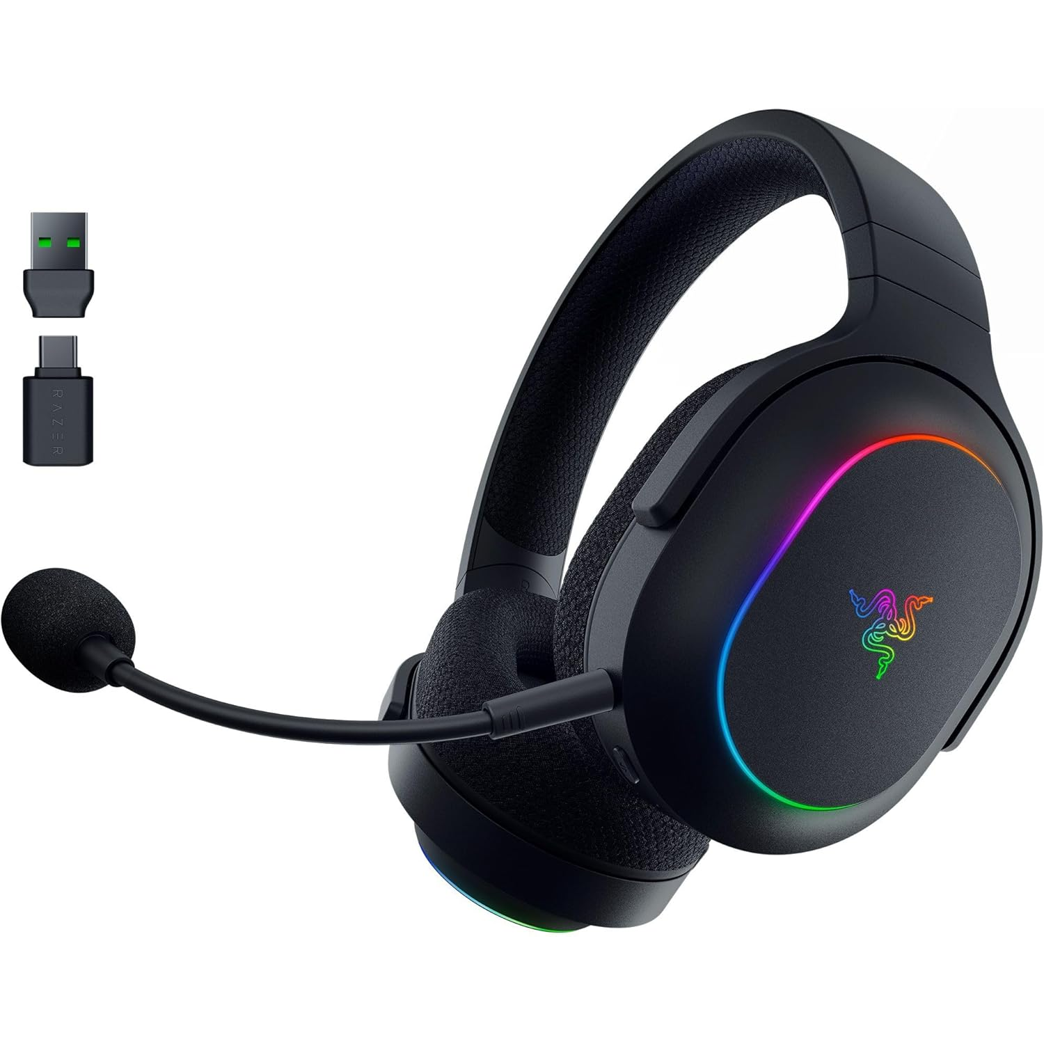 Razer Barracuda X Chroma Bluetooth Gamer Fejhallgató Headset - Fekete (RZ04-05220100-R3M1)-0