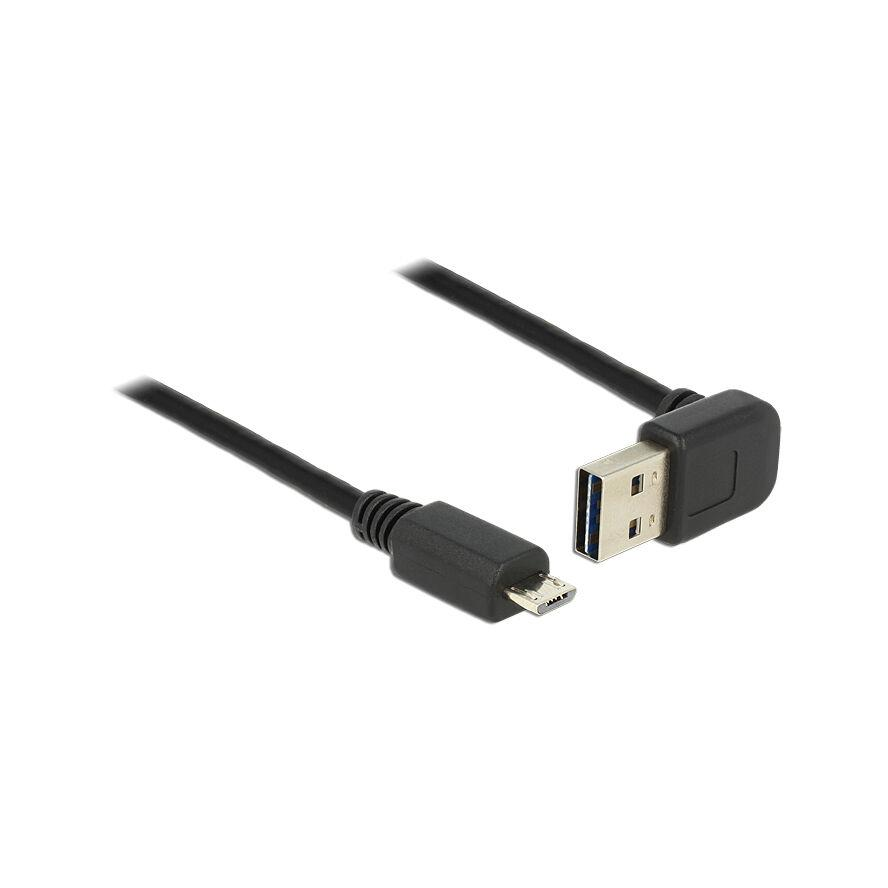 Kabel USB Delock USB-A - 1 m Czarny (83535) (83535)-0