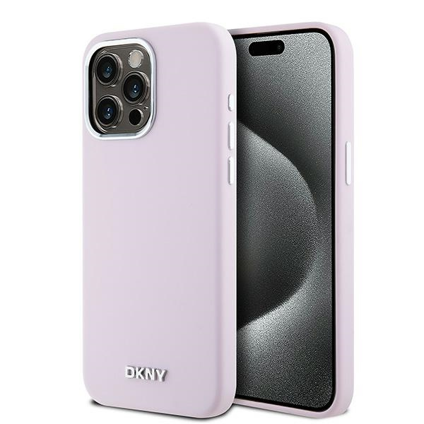 Zadný Kryt DKNY pre Apple iPhone 14 Pro Max ružový (DKHMP14XSMCHLP)-0