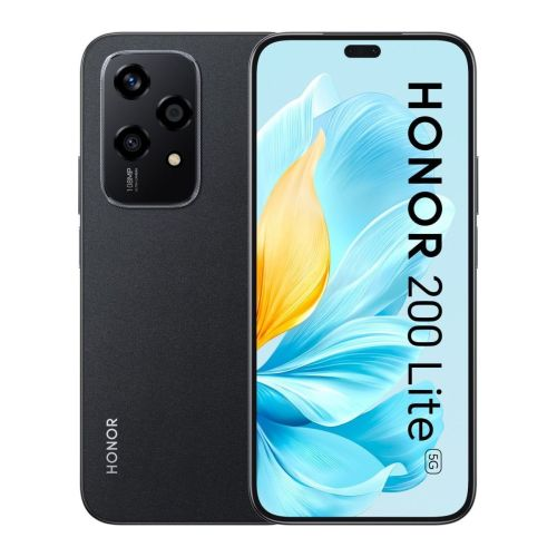 Smartfón Honor 200 Lite 8 GB / 256 GB 5G čierny (5109BEBY)-0
