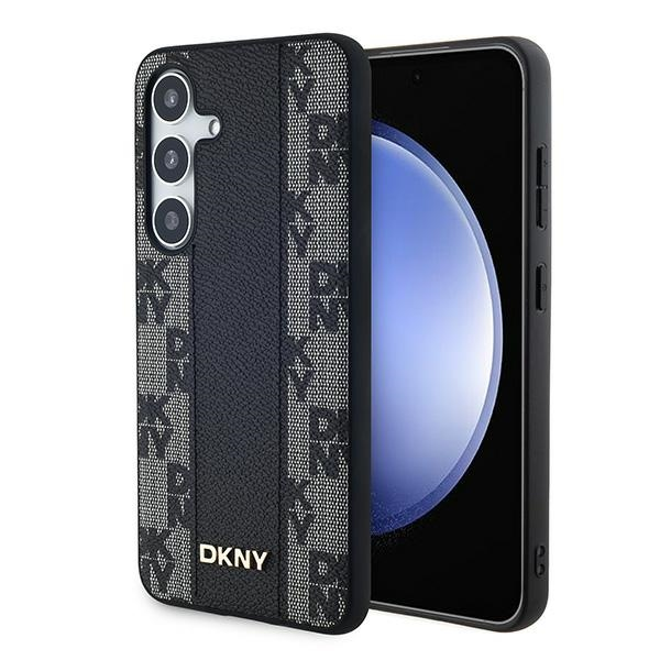 Zadný Kryt DKNY pre Samsung S24 p888 čierny (DKHMS24SPCPVSLK)-0