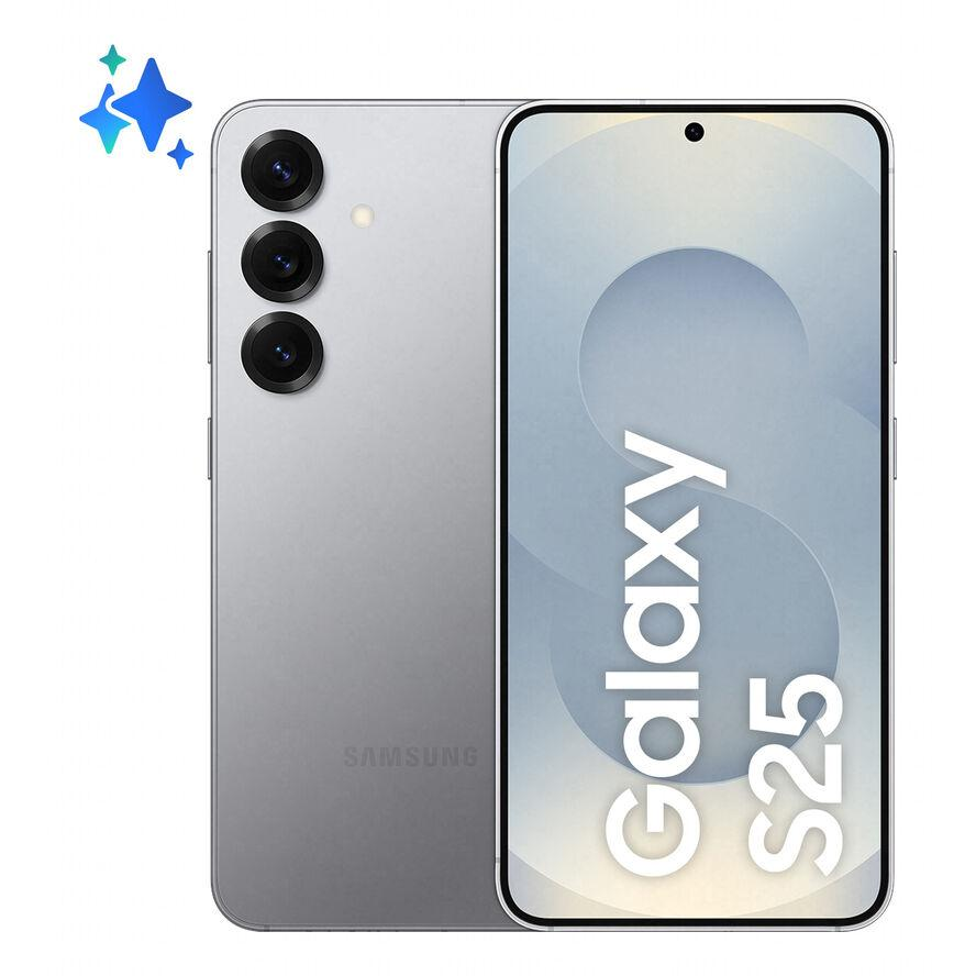 Samsung Galaxy S25 15,8 см (6.2") Двойна SIM карта Android 15 5G UBS тип C 12 GB 128 GB 4000 mAh Сребърен (SM-S931BZSDEUB)-0