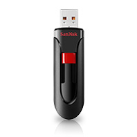 Pendrive SanDisk Cruzer GLIDE 64GB USB 2.0 64 GB USB 2.0 czarny (SDCZ60-064G-B35 / 114879)-0