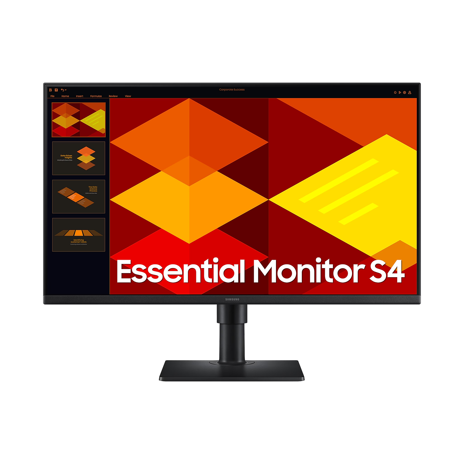 Samsung Essential S4 LED monitor 27" 1920 x 1080 px IPS / PLS (LS27D400GAUXEN)-0